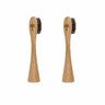 Horse Hair Bristle Bamboo Replacement Toothbrush Heads 2 Pack | Thallō