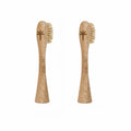 Boar Hair Bristle Bamboo Replacement Toothbrush Heads 2 Pack | Thallō