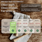 Electric Bamboo Toothbrush with Natural Boar Hair Bristles | Thallō